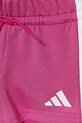 adidas pantaloni scurți copii violet JF3675