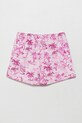 Guess pantaloni scurți din bumbac pentru copii J5GD22.KA6R4.PPYA roz SS25