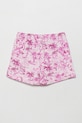 Дитячі бавовняні шорти Guess J5GD22.KA6R4.PPYA рожевий SS25