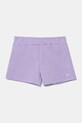 Детски памучен къс панталон Guess трикотаж виолетов J5GD38.KCRP0.PPYA