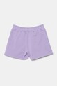 Детски памучен къс панталон Guess J5GD38.KCRP0.PPYA виолетов SS25