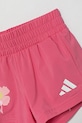 adidas pantaloni scurți copii roz JI6100