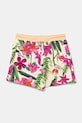 Детски памучен къс панталон Guess K5GD05.KA6R4.PPYA бежов SS25
