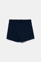 Детские хлопковые шорты Guess K5GD08.KA6R4.PPYA тёмно-синий SS25