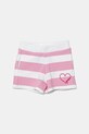 Guess pantaloni scurți copii cu modele roz K5GD16.KBOR4.PPYA