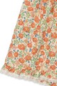 Konges Sløjd pantaloni scurți din bumbac pentru copii VERBENA SHORTS GOTS KS102298 portocaliu