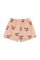 Дитячі бавовняні шорти Konges Sløjd VERBENA SHORTS GOTS KS102298 рожевий SS25