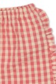 Detské bavlnené šortky Konges Sløjd KIM FRILL SHORTS GOTS ružová KS102304