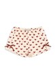 Konges Sløjd pantaloni scurți AVA SLIT SHORTS GOTS bumbac roz KS103074