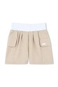 Otroške kratke hlače Dkny D62268.114.150 bež SS25