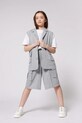 Dkny pantaloni scurți copii casual gri D62274.114.150