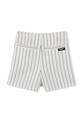 Dkny szorty dziecięce D62275.156.162 biały SS25