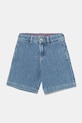 Детски дънков къс панталон HUGO G00406.114.150 син SS25