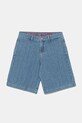 Otroške kratke hlače iz jeansa HUGO Casual modra G00406.162.174
