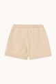 Dziewczynka Tinycottons szorty bawełniane dziecięce STRAWBERRIES SHORTS SS25.301 beżowy