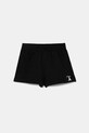 Patrizia Pepe pantaloni scurți din bumbac pentru copii K103 casual negru 7P0346.J095