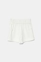 Patrizia Pepe pantaloni scurti copii W146 7P0383 alb SS25