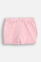 Coccodrillo pantaloni scurți din bumbac pentru bebeluși WC5119501HGN roz SS25