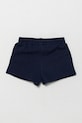 United Colors of Benetton szorty bawełniane dziecięce 3J70G901R.P.Seasonal granatowy SS25