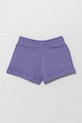 Παιδικό βαμβακερό σορτς United Colors of Benetton 3J68C901C.G.Season.PPYA μωβ SS25