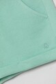Deklice Otroške bombažne kratke hlače United Colors of Benetton 3J68C901C.G.Season.PPYA turkizna