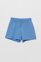 United Colors of Benetton szorty bawełniane dziecięce bawełna niebieski 3BL0G901T.P.Seasonal