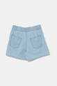 Fete United Colors of Benetton pantaloni scurți din bumbac pentru copii 4DHJC903T.G.Seasonal albastru