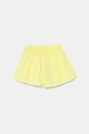United Colors of Benetton szorty bawełniane dziecięce 4M6BG902S.P.Seasonal zielony SS25
