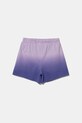 United Colors of Benetton szorty bawełniane dziecięce 3NPDC903G.G.Seasonal fioletowy SS25