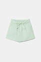 United Colors of Benetton pantaloni scurți din bumbac pentru copii casual verde 47RGG9030.P.Seasonal