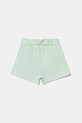 United Colors of Benetton pantaloni scurți din bumbac pentru copii 47RGG9030.P.Seasonal verde SS25