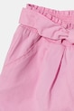 Fete United Colors of Benetton pantaloni scurți din bumbac pentru copii 47RGG9030.P.Seasonal roz