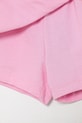 United Colors of Benetton fustă-pantalon din bumbac pentru copii 3BL0G901W.P.Seasonal roz SS25