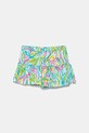Dječje pamučne kratke hlače United Colors of Benetton 34VAG901X.P.Seasonal zelena SS25