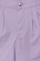 Fete United Colors of Benetton pantaloni scurți din bumbac pentru copii 47RGC903Y.G.Seasonal violet