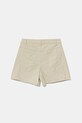Дитячі бавовняні шорти United Colors of Benetton 47RGC903Y.G.Seasonal бежевий SS25