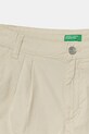 Дівчинка Дитячі бавовняні шорти United Colors of Benetton 47RGC903Y.G.Seasonal бежевий