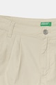 Fete United Colors of Benetton pantaloni scurți din bumbac pentru copii 47RGC903Y.G.Seasonal bej