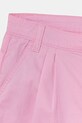 Дівчинка Дитячі бавовняні шорти United Colors of Benetton 47RGC903Y.G.Seasonal рожевий