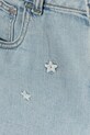 Fete United Colors of Benetton pantaloni scurți din denim pentru copii 4UTPC9049.G.Seasonal albastru