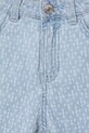 Fete United Colors of Benetton pantaloni scurți din denim pentru copii 42P6C903W.G.Seasonal albastru
