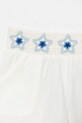 Fete United Colors of Benetton pantaloni scurți din bumbac pentru copii 47JKG902U.P.Seasonal alb