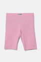 United Colors of Benetton pantaloni scurți copii casual roz 3MT1C901D.G.Season.PPYA