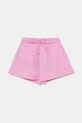 United Colors of Benetton pantaloni scurți din bumbac pentru copii casual roz 3BL0C903I.G.Seasonal