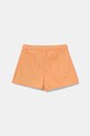 United Colors of Benetton szorty jeansowe dziecięce 4PLRC903Z.G.Seasonal pomarańczowy SS25