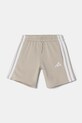adidas szorty dziecięce JN8000 beżowy SS25
