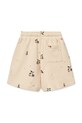 Хлопчик Дитячі бавовняні шорти Liewood Gram Printed Sweatshorts LW19864 бежевий