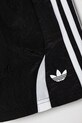 Дитячі шорти adidas Originals чорний JC9122