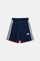 Detské krátke nohavice adidas Performance JD0600 tmavomodrá SS25