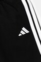 Дитячі бавовняні шорти adidas чорний JE0310